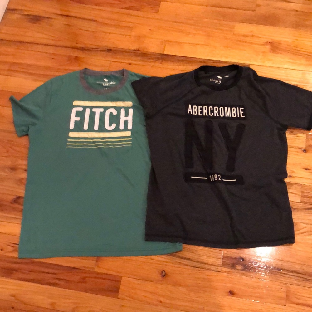 Abercrombie kids short sleeves size 15/16